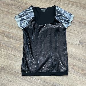 NWOT Victorias Secret jersey style sequin top